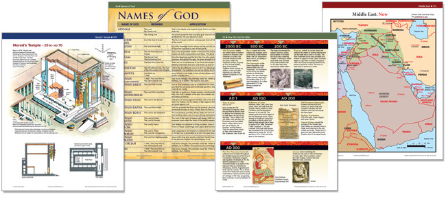 Rose Publishing Bible Maps Charts