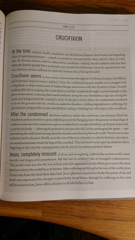 Article on Crucifixion