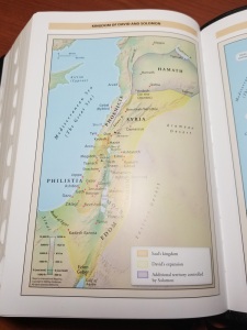 NKJV Spirit-Filled Life Bible end of Bible maps